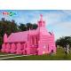 Inflatable House Tent Custom PVC Inflatable Dome Tent Quick Install Church House Tent