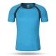 160g Solid Color Round Neck Bottom Shirt Quick Drying Short Sleeve T-Shirt Men's Summer