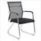 Staff Bow Back Net Mesh Seat Ergonomic Office Chair For Meeting Room / Home