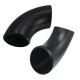 Seamless carbon steel pipe fittings black color 90 degree elbow ANSI