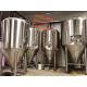 Multi Volume Craft Beer Fermentation Tank Stainless Steel Material For Beer Storage