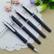 Gel pen,Promotional gel-ink pen with cap,black rubber gel-ink pen