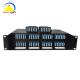 24F 2U 19 192 Port Duplex LC Mtp Mpo Fiber Patch Panel