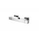 Simple Design Thermostatic Kitchen Tap Chrome Finish With Two Handles