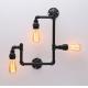 Decoration Ironwall Light Edison Bulb  For Coffee Shop Easy Installation