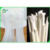 100% Biodegradable Non Ink 24g Wrapping Paper For Drinking Straws
