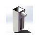 Stainless Steel Touch Free Hand Sanitizer Dispenser 6cm - 12cm IR Sensing Distance