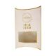 Lightweight Printed Paper Wedding Favor PVC Window Pillow Box
