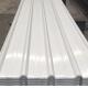 White Color Coated Corrugated Steel Sheets Z120 S320GD 0.7mm