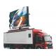 P10mm Trailer / Truck Mobile LED Display For Outdoor Advertising Quick Installation