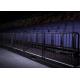 Upholstered Elevated Modular Grandstands Front Rails For Arts Performance