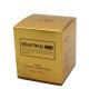 Disposable Gold Color 325g Art Paper Box Cosmetic Gift Packaging