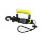 Yellow Cord Quick Release Coil Lanyard For Scuba Diving Stopdrop Expander Safety
