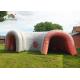 6m Huge Inflatable Colons Heart Tunnel Commercial Bounce Houses Flame Retardant