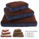 Durable Square Waterproof Memory Foam Dog Bed , Clean Dry Large Breed Dog Beds
