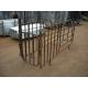 Galvanised Pig Breeding Equipment , Steel Frame Animal Sow Cage Anti Rust