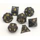 Sturdy Polishing Resin Polyhedral Dice Wear Resistant For Gifts