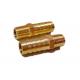 Brass Hose Barb Adapter 1/2 Inch Barb x 1/4 Inch NPT Male Pipe Male Threaded End