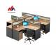 25mm Thickness Table Top Workstation Furniture for School Office Desk With Partition