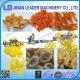 Small scale screw shell chips 3D pellet extruding and frying process line