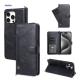 PU Leather Phone Case Wallet Stand Card Holder For IPhone14 15 16 Pro Max