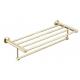 Double towel rack83011B -Brushed Golden color &Brushed color&Polished color& Round&Stainless304