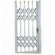 Aluminium Concertina Window Security Grilles , Foldable Window Grill