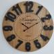 Wall Clock Vintage Wrought Quartz Motivity Decorative Wooden Clocks