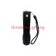 Magnetic Charger Focusing Led Flashlight Rechargeable / Zoomable Led Flashlight