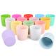 Squirrel Embossment Silicone Training Cup For Infants Customized Color