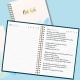 Screw-Binding Custom Leather Notebook A5 for Business Professionals
