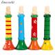 Hot Baby Wooden Horn Whistle Musical Instrument Toys Kids Colorful