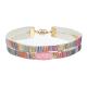 Bohemia Rainbow Handmade Leather Bracelet , 15g Leather Wrap Wristband