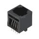 LPJE618NNL Unshieded Tab Up Without LED 1X1 Port 8P8C RJ45 Modular Connector