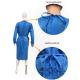 120 X 140cm SMS Isolation Gown Durable Lightweight Protection With CE Certification