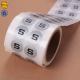 Printing Size Round Self-adhesive Sticker Label for Clothing