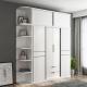 Moon White 1.8m Wardrobe Top Cabinet Corner Cabinet