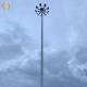 Dodecagon Shape High Mast Lighting Pole Height 15M - 40M For Airport
