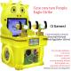 shooting game arcade machine Cartoon Cute Cow Coin Mall Robot For Children Two People Eagle Strike