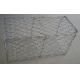 60×80 Mm Hot Dipped Galvanized Gabion Baskets / Box For Retaining Wall