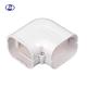 100mm AC Duct Kits Air Conditioner Pipe Cover Fitting PVC Plane Corner