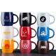 red blue polychrome printed coffee mugs wholesale engrave personalized custom logo plain white coffee cheap ceramic mug
