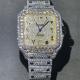 ODM Luxury Custom Moissanite Watch Buss Down For Mens Full Iced Out