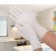 Hospital Natural Latex Exam Gloves Powder Free Various Sizes ISO Certification