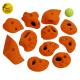 Red GRP Material Large Climbing Holds The Ultimate Choice for Climbing Enthusiasts