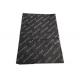 Black Bulk Tissue Paper ,Convenient Flower Wrapping Paper With Logo Printed