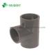DIN Standard Pn16 UPVC QX22 Reducer Equal Tee with Socket Size From 20mm to 400mm