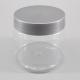 Transparent Food Capsule Snack Storage 5.3oz Screw Top Plastic Jars
