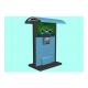 Multimedia Advertising Waterproof Kiosk , LCD Touch Screen Outdoor Kiosks System with Shelter