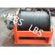 Hydraulic Anchor Winch With Flange / Electric Anchor Winch For Small Boats